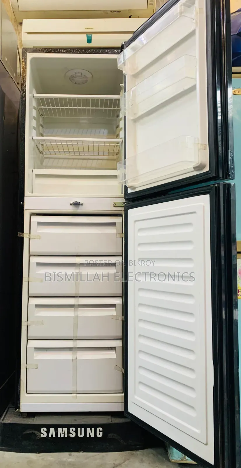 Samsung 14 CFT Glass Door Refrigerator