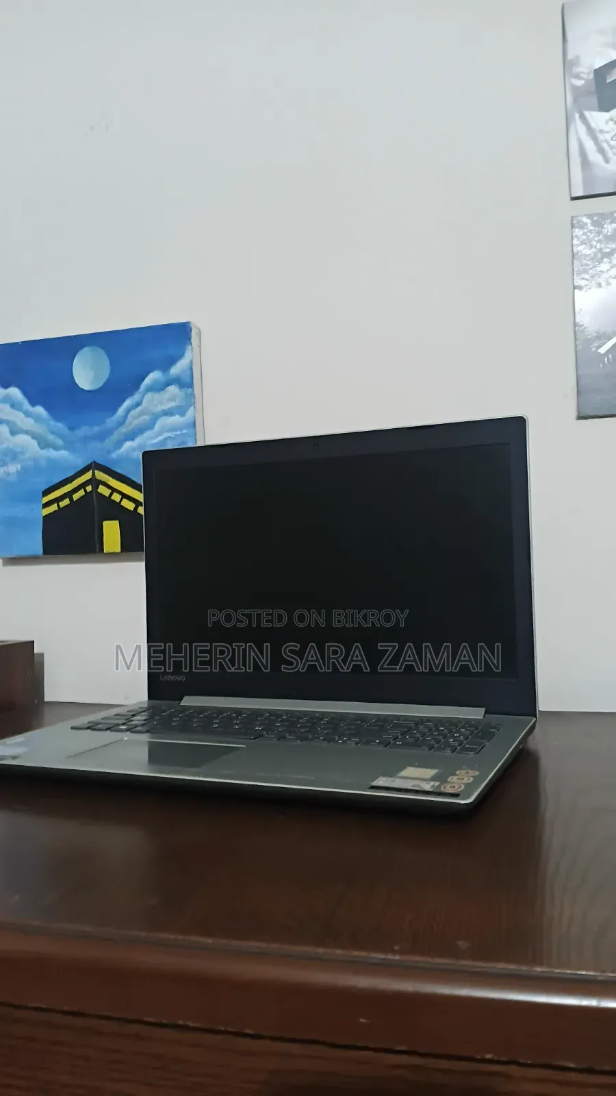 ল্যাপটপ লেনোভো ৪জিবি ইন্টেল কোর আই৩ এসএসডি ১২৮জিবি