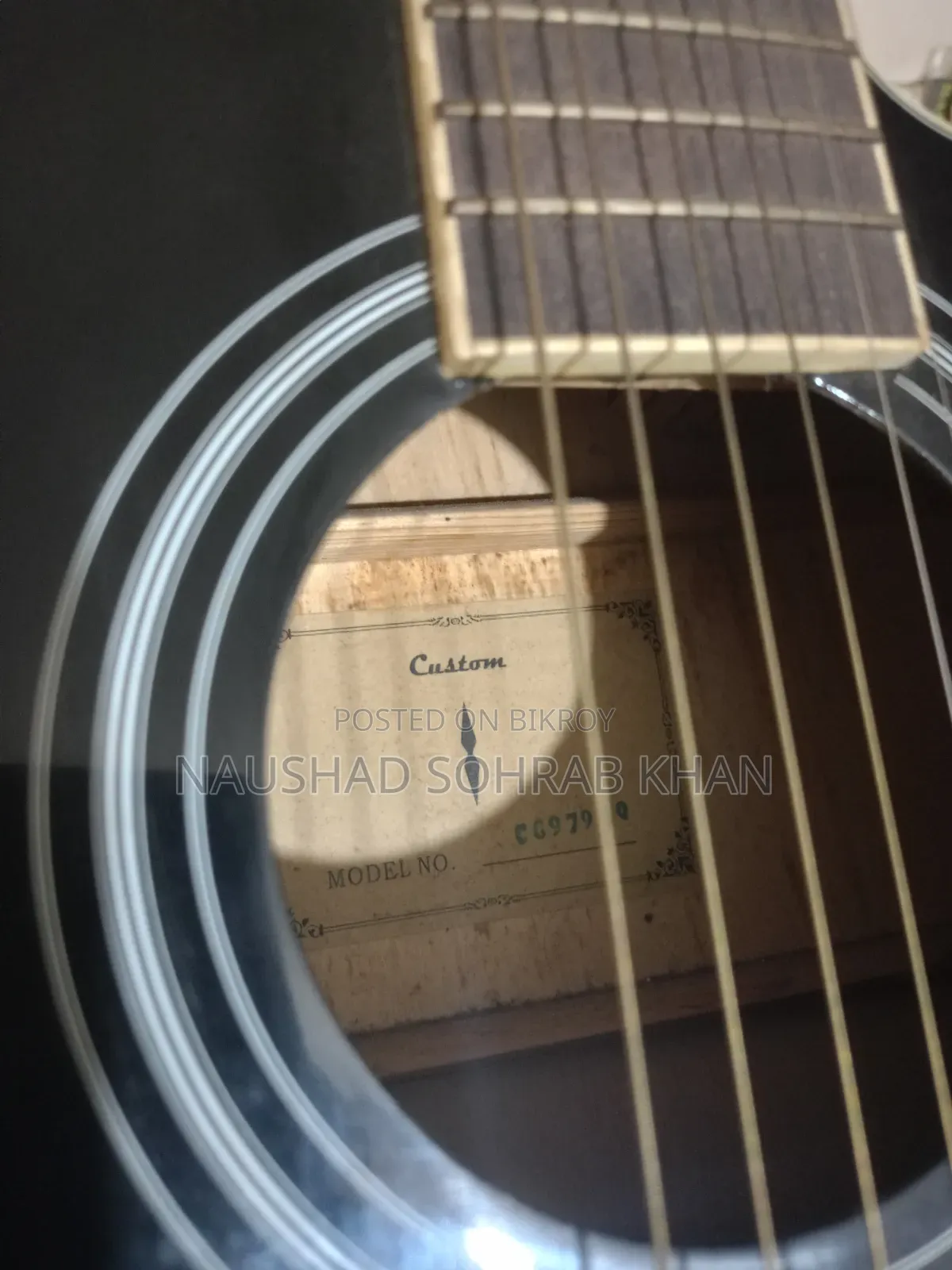 কাস্টম সিজি৯৭৯কিউ সেমি ইলেকট্রিক গিটার