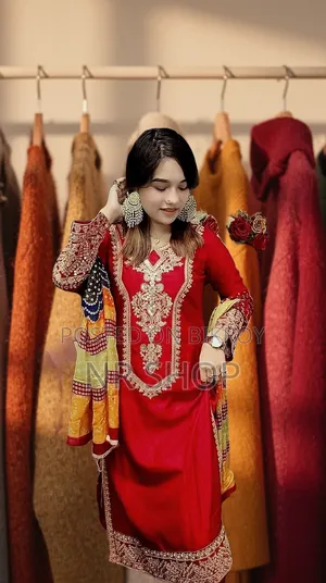 Embroidery Three Piece