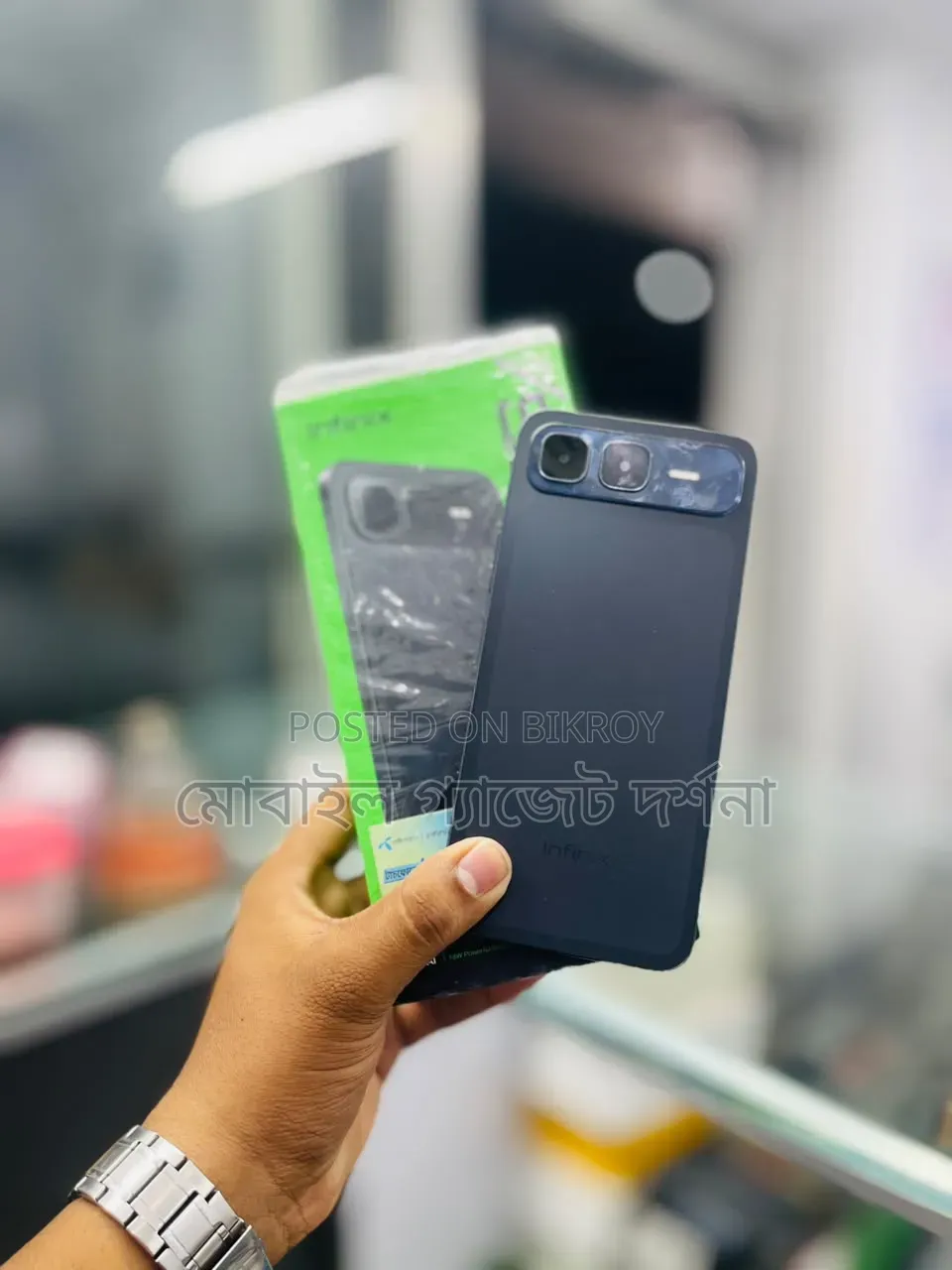 ইনফিনিক্স স্মার্ট ১০ প্লাস ১২৮ জিবি কালো