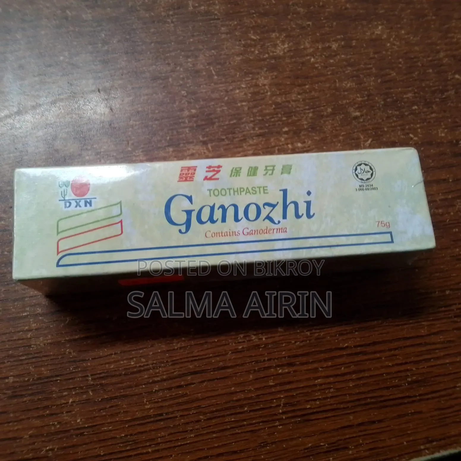 DXN Ganozhi Toothpaste 75g/150g Original Herbal Toothpaste