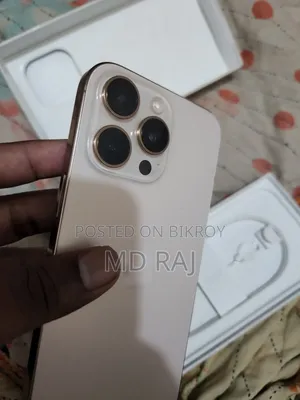 নতুন অ্যাপল আইফোন ১৬ প্রো ম্যাক্স ২৫৬ জিবি রোজ গোল্ড
