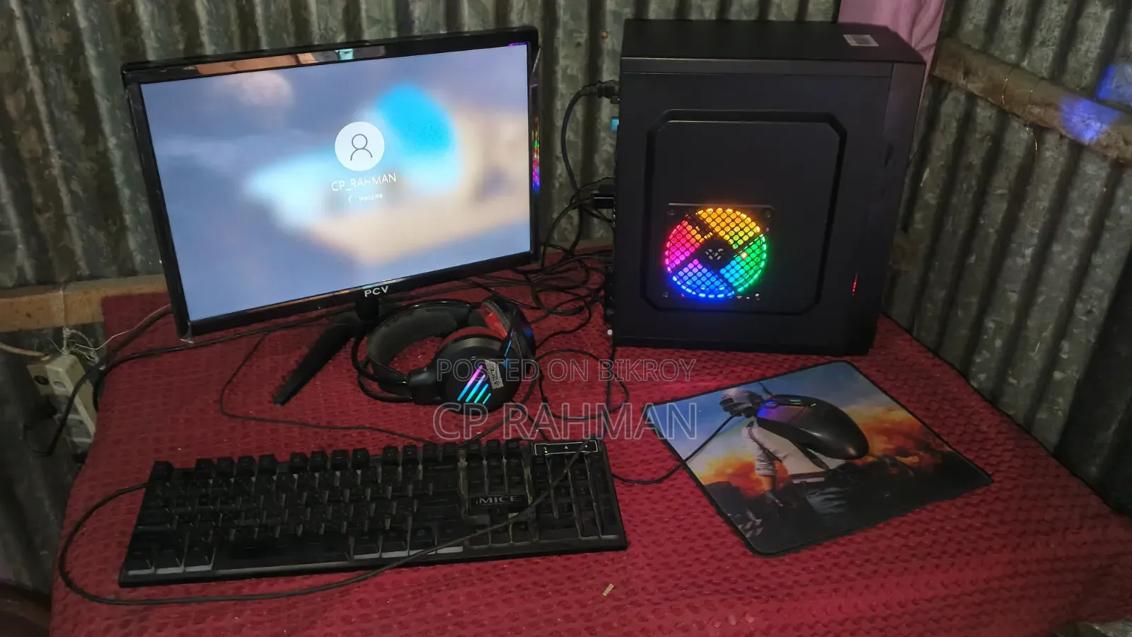 Desktop Computer 16GB Intel Core I5 HDD+SSD 500GB