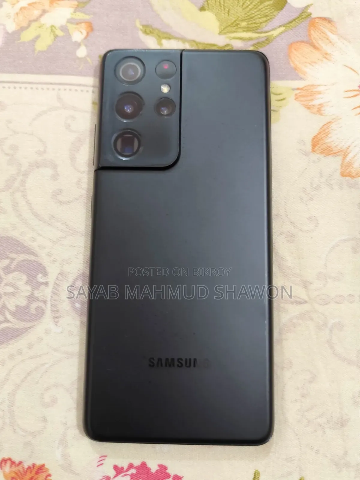 Samsung Galaxy S21 Ultra 5G 256 GB Black