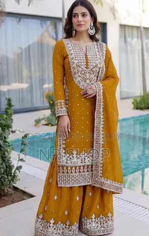 Premium Soft Jorjet Three Piece