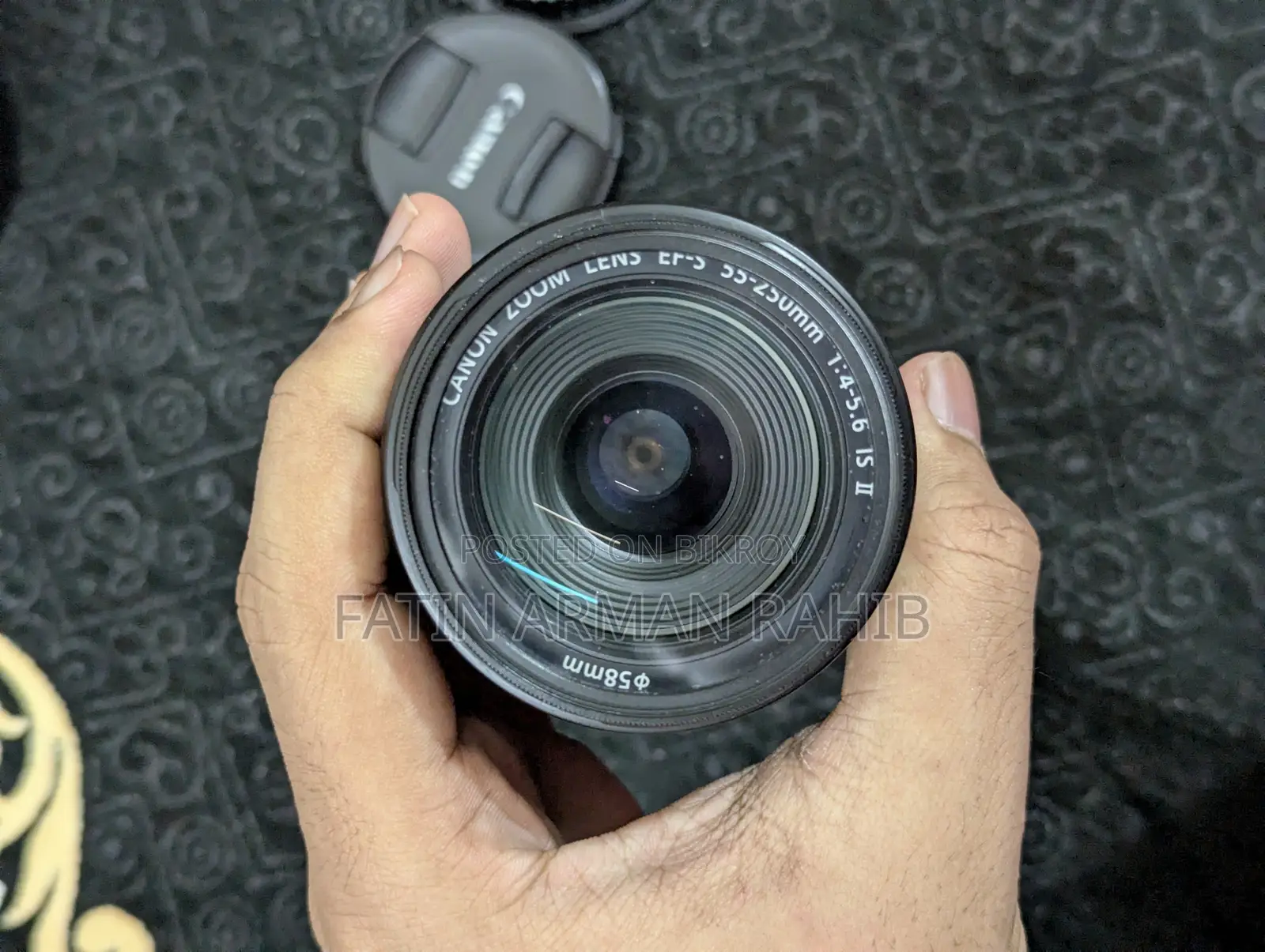 Canon 55-250mm IS II Zoom Lens