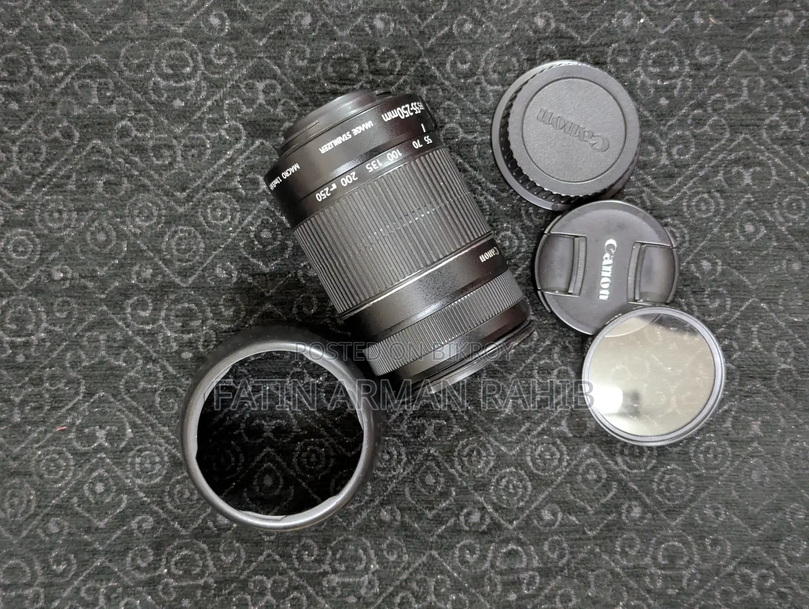 Canon 55-250mm IS II Zoom Lens