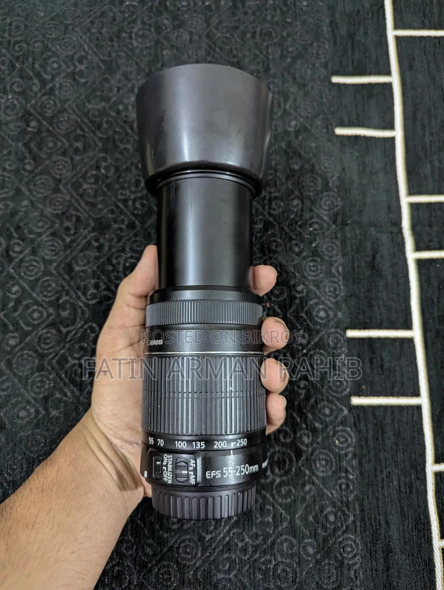 Canon 55-250mm IS II Zoom Lens