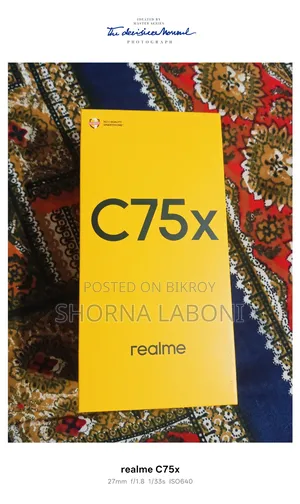Realme C75x ১২৮ জিবি নীল