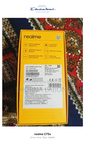 Realme C75x ১২৮ জিবি নীল