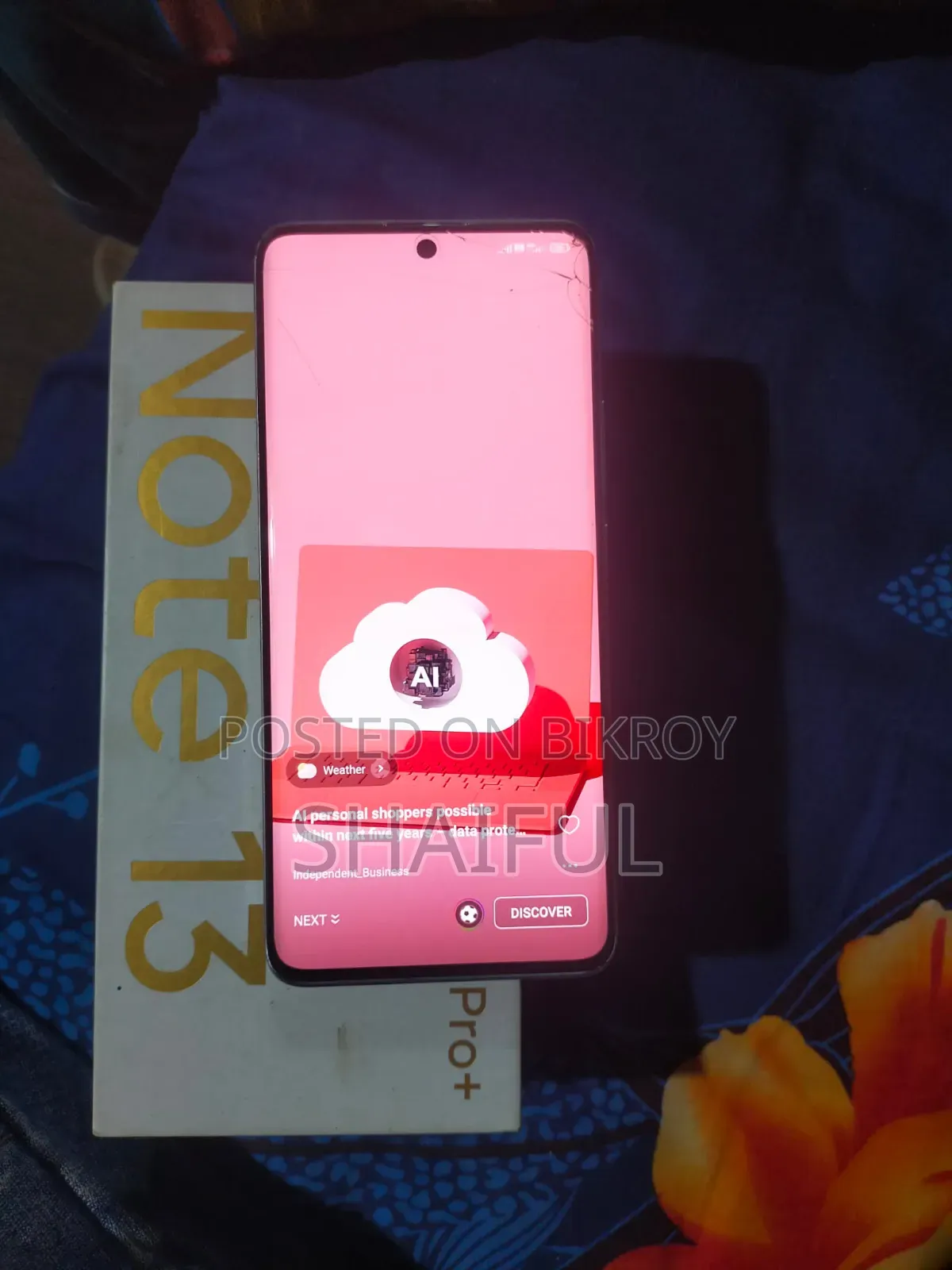 Xiaomi Redmi Note 13 Pro+ 256 GB Silver