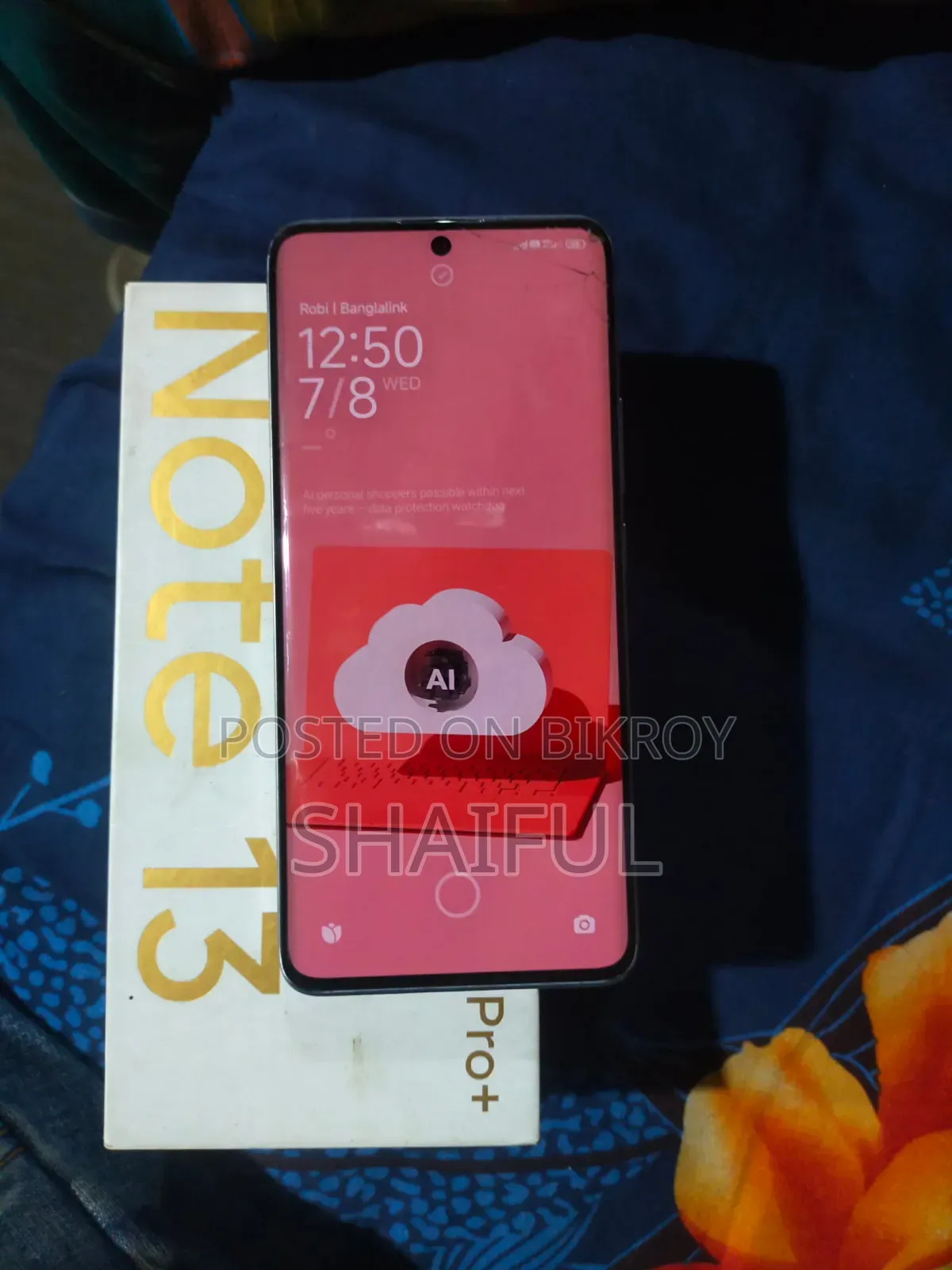 Xiaomi Redmi Note 13 Pro+ 256 GB Silver