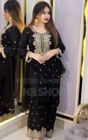 এসি কটন গারারা থ্রি পিস