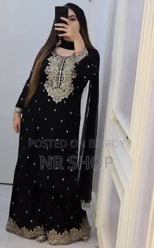 AC Cotton Garara Three Piece