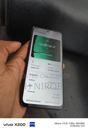 Realme C75 256 GB Black