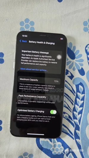 Apple iPhone XS 256 GB Silver