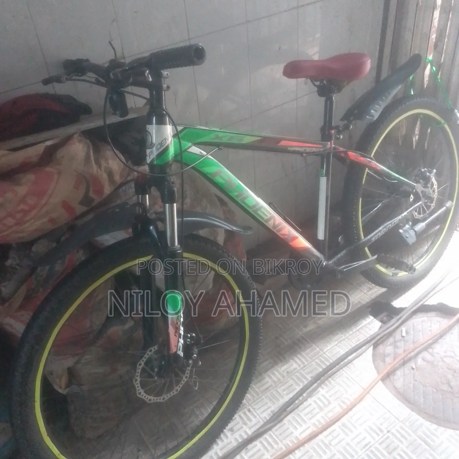 The bicycle is in fresh condition, if anyone wants it, let me know quickly