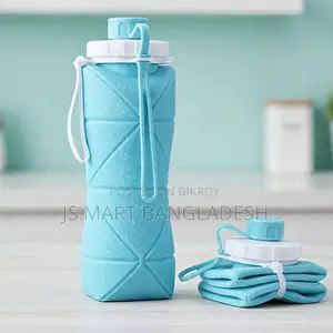 Silicone Foldable Water Bottle – 600 Ml