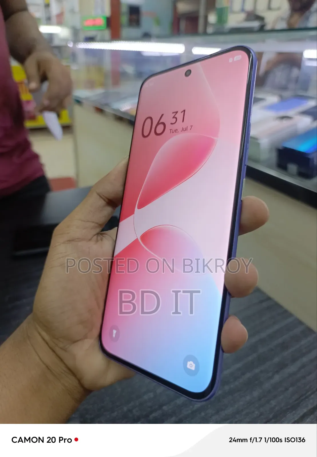 ইনফিনিক্স হট ৬০ প্রো+ ১২৮ জিবি