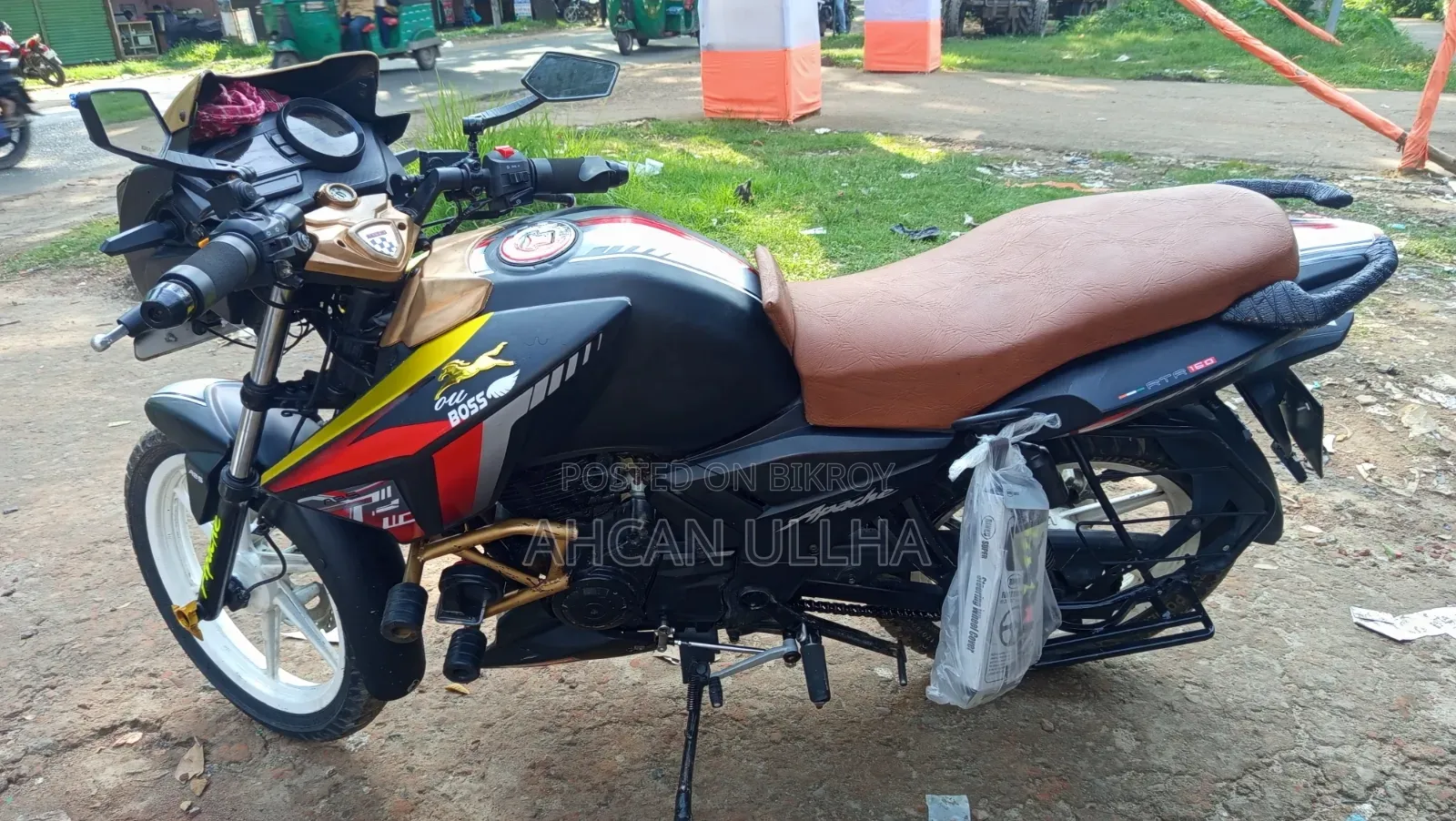 TVS Apache RTR 160 2V 2014 Black