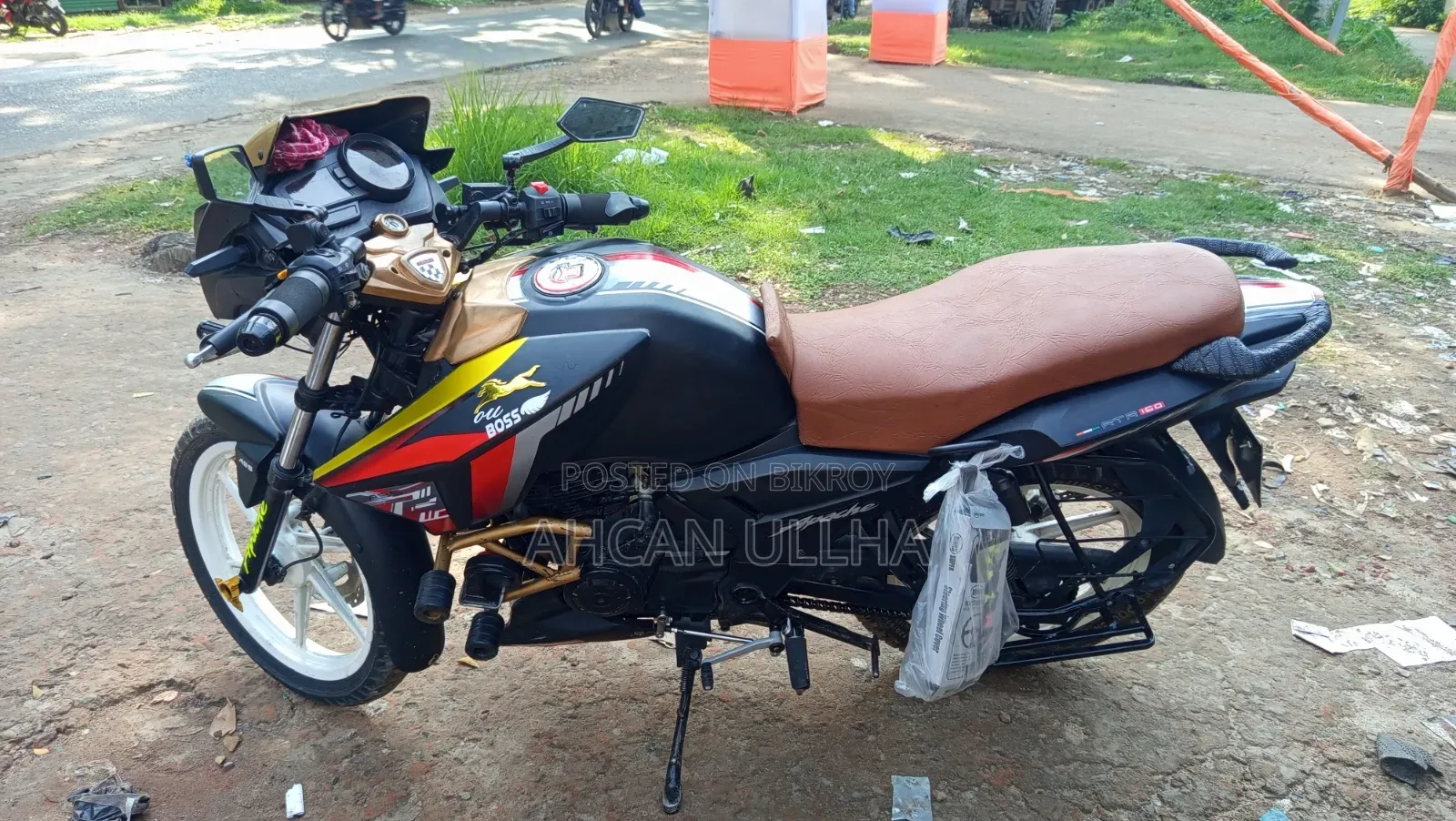 TVS Apache RTR 160 2V 2014 Black