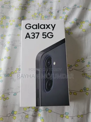 নতুন স্যামসাং গ্যালাক্সি এ৩৭ ১২৮ জিবি ব্ল্যাক