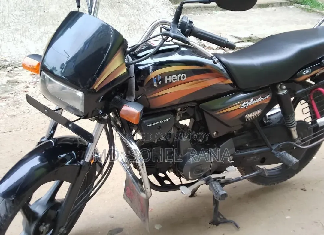 Hero Splendor Plus I3s IBS 2020 Black