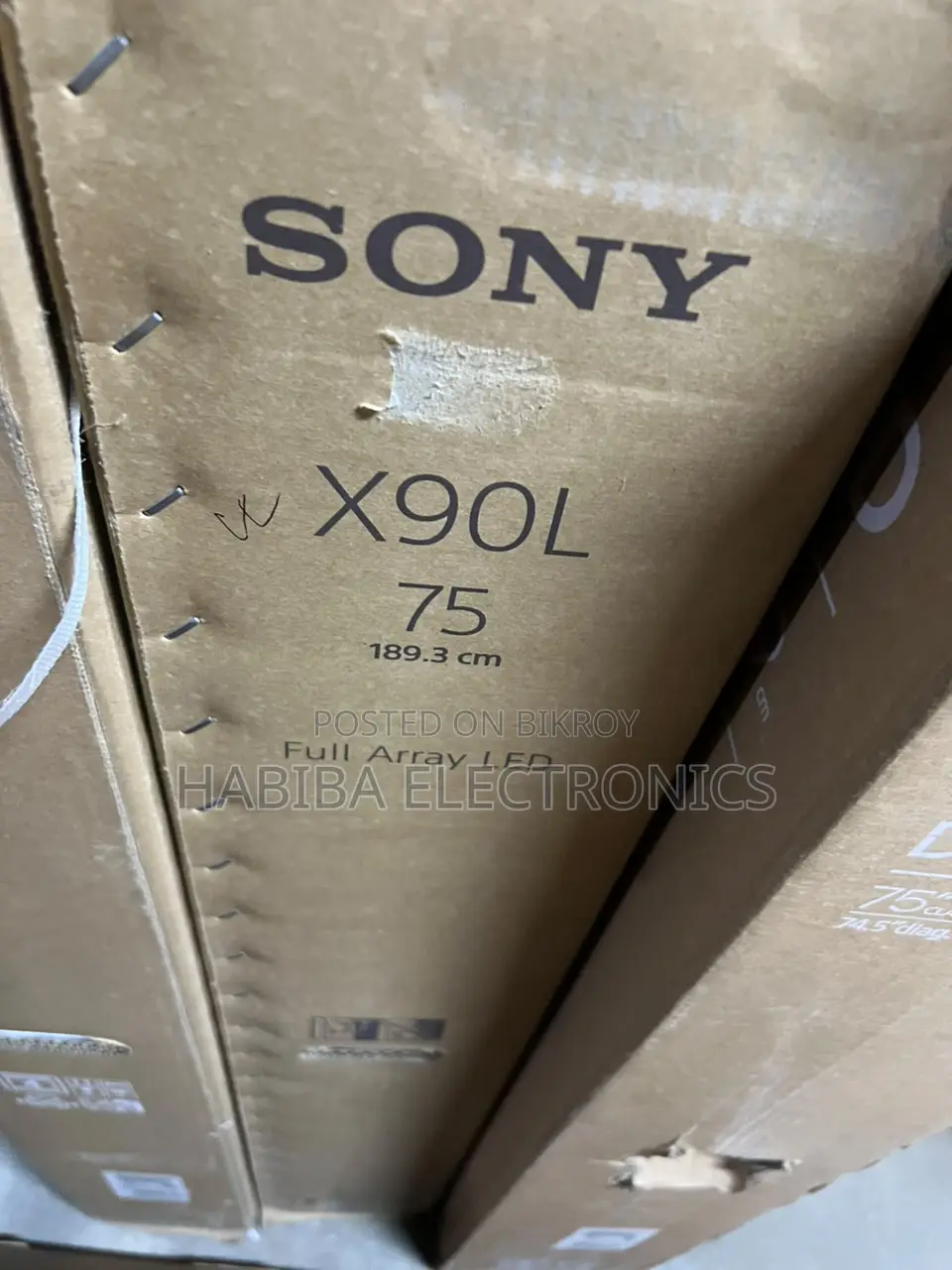Sony Bravia X90l 75" Full-Array Led Television Price in Bangladesh