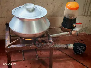 পুরা মবিল দিয়ে তৈরি চুলা