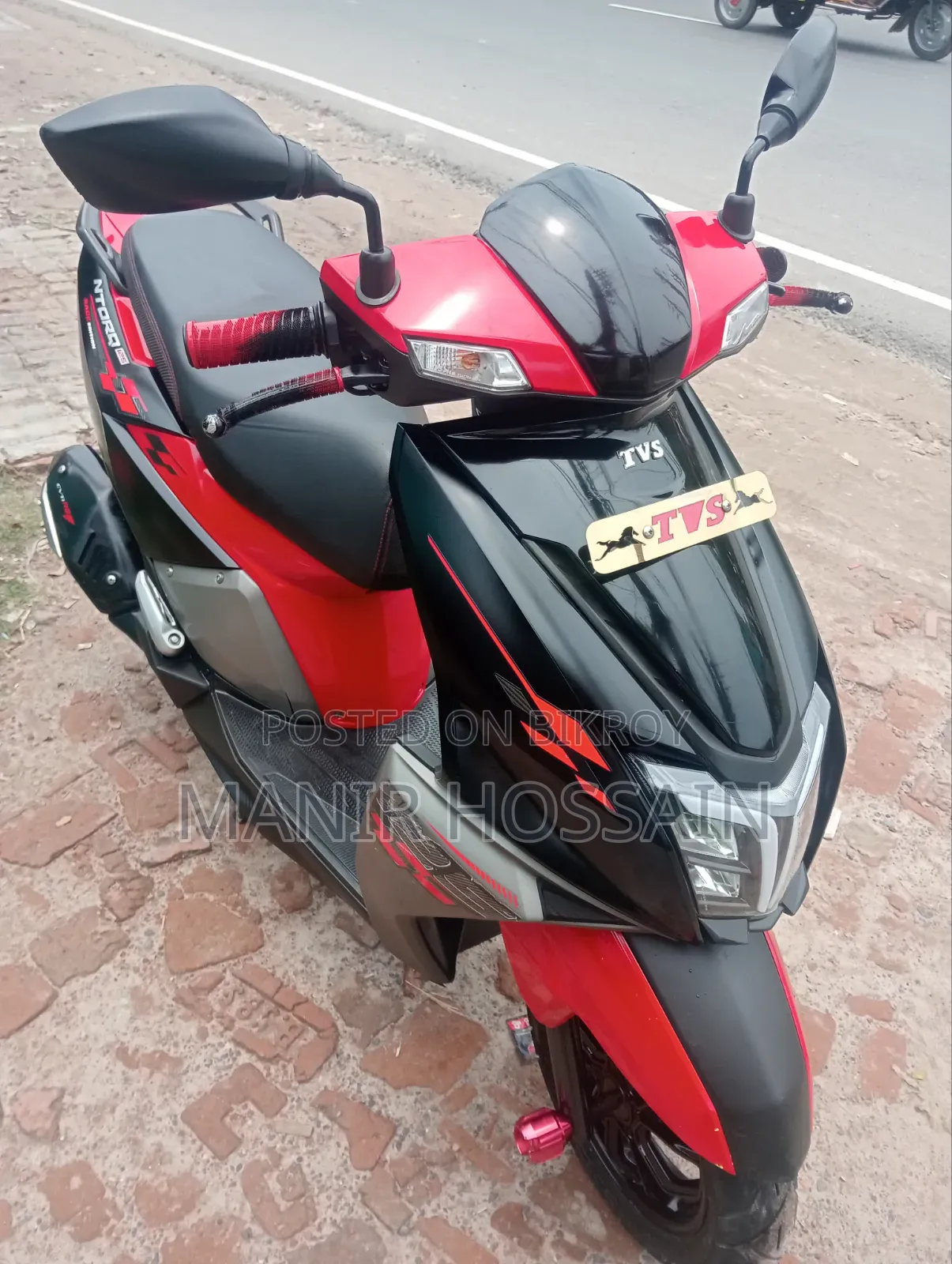 TVS Ntorq 125 2024 Red