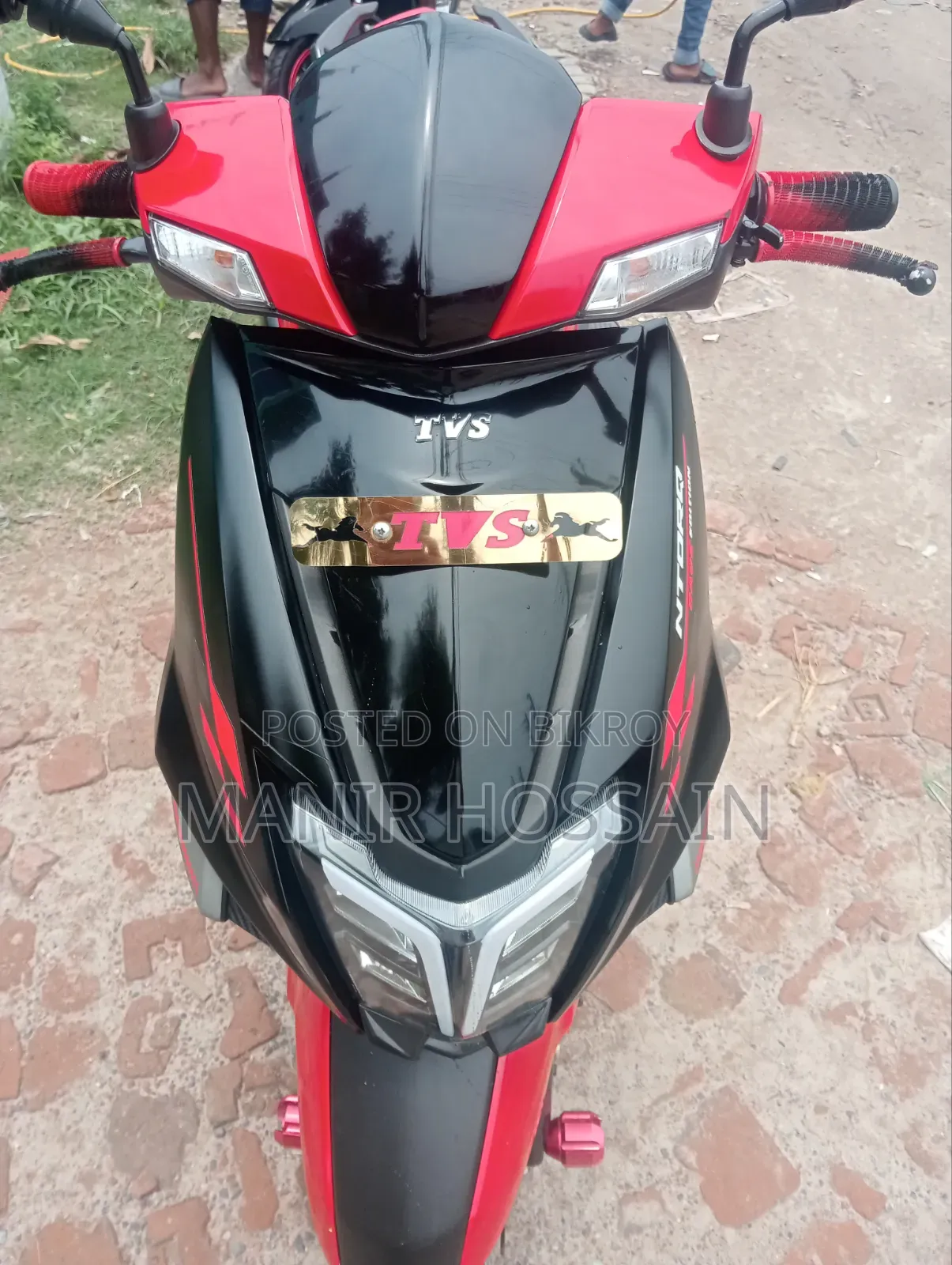 TVS Ntorq 125 2024 Red