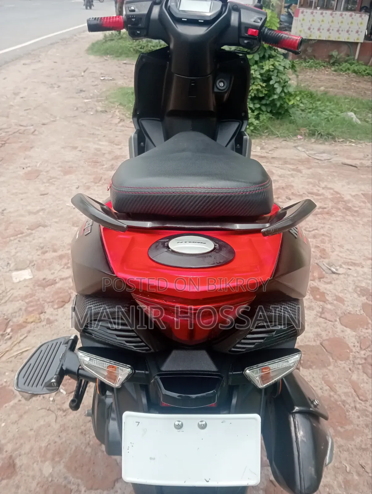 TVS Ntorq 125 2024 Red