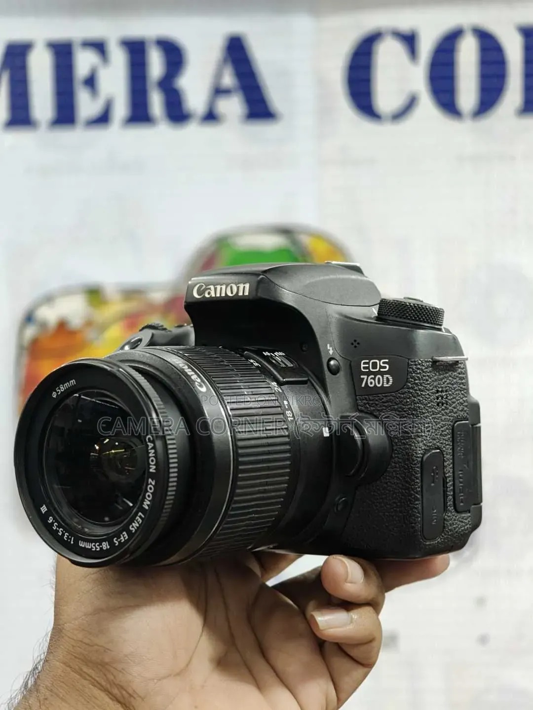 Canon 760d+18-55mm Lens