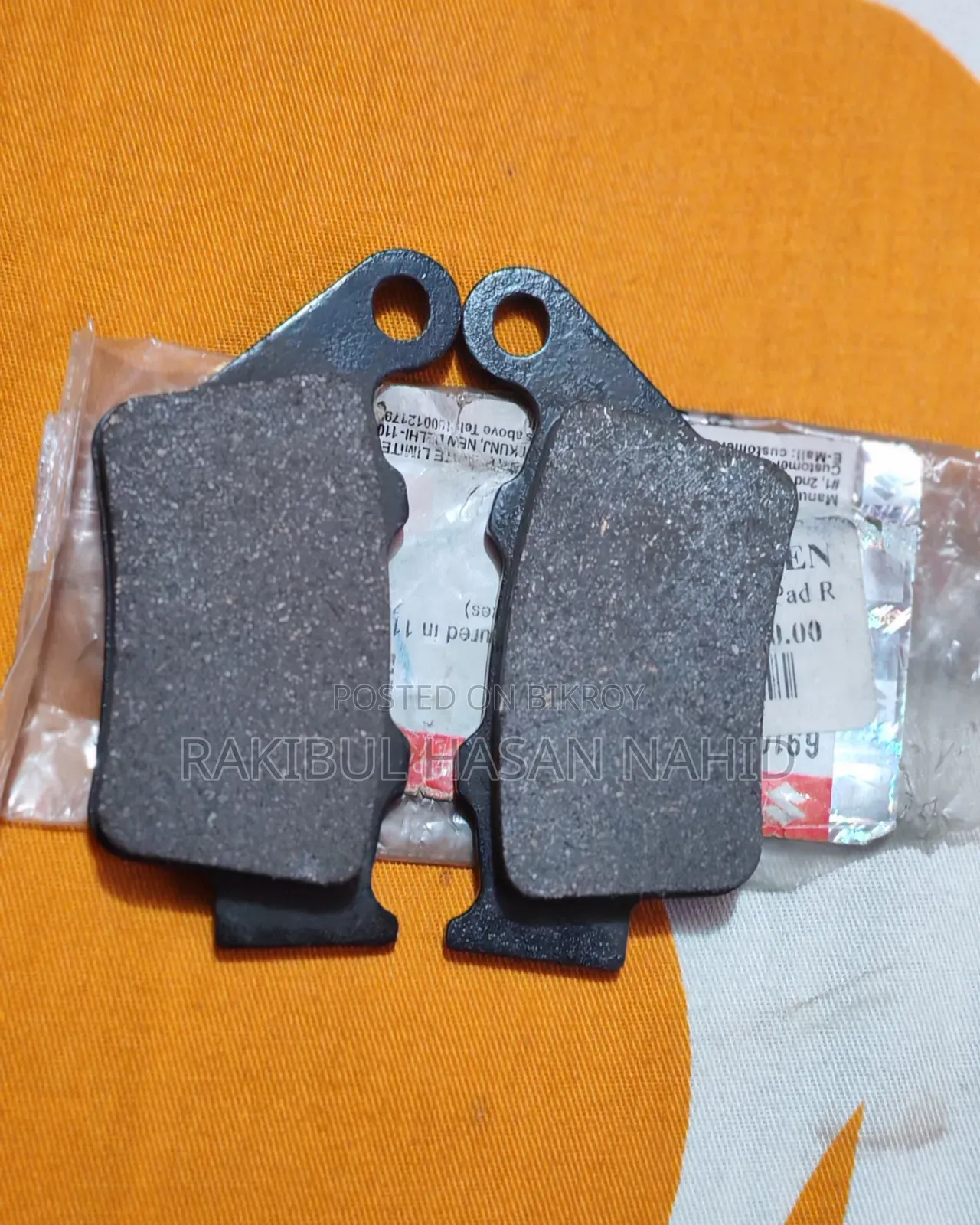 Suzuki Gixxer/SF Original Rear Brake Pad