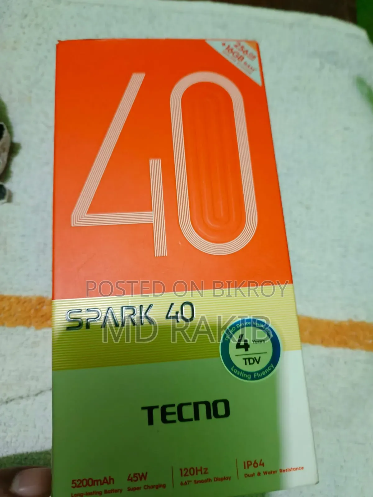 Tecno Spark 40 256 GB White
