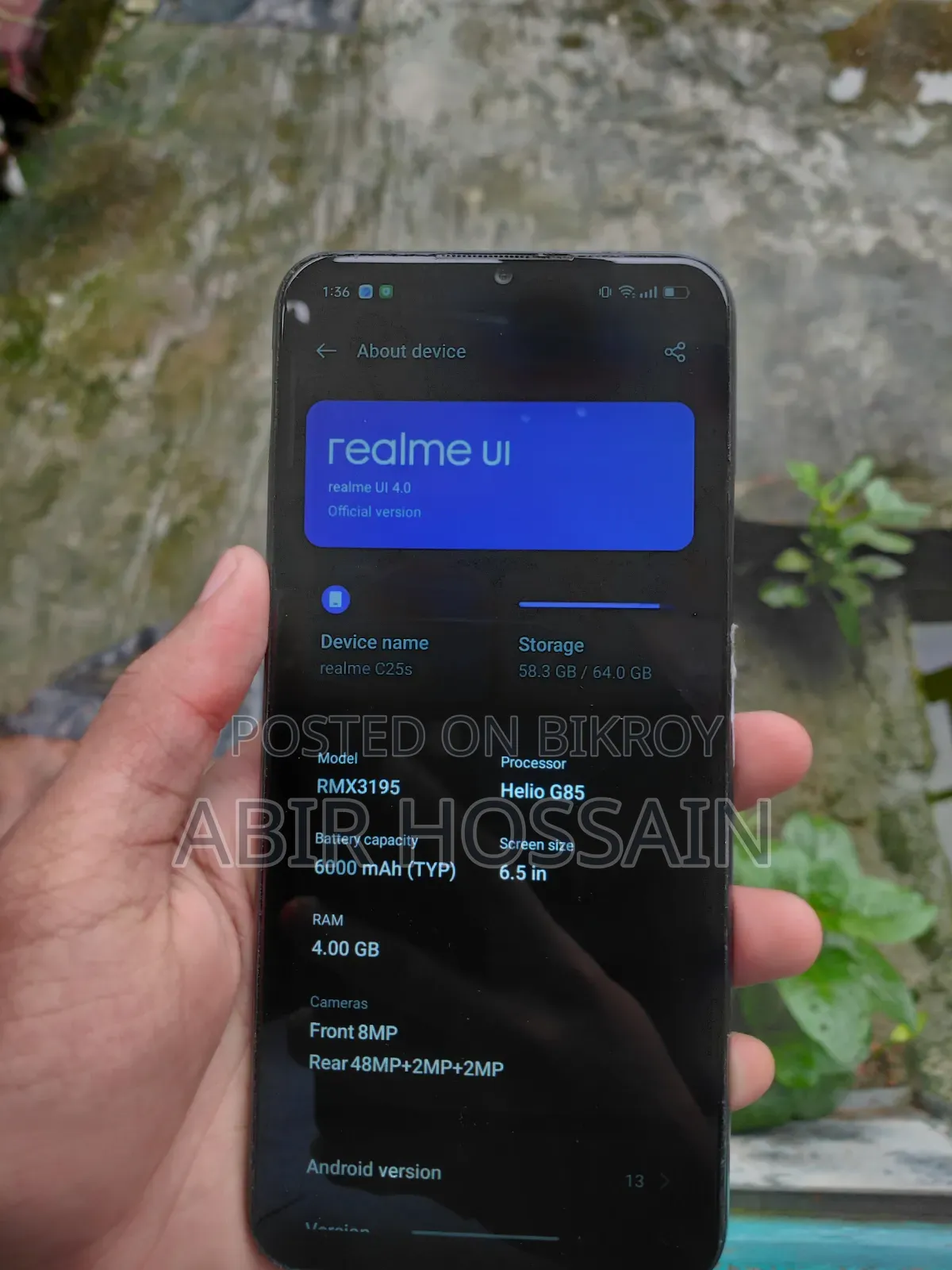 Realme C25s 64 GB Blue
