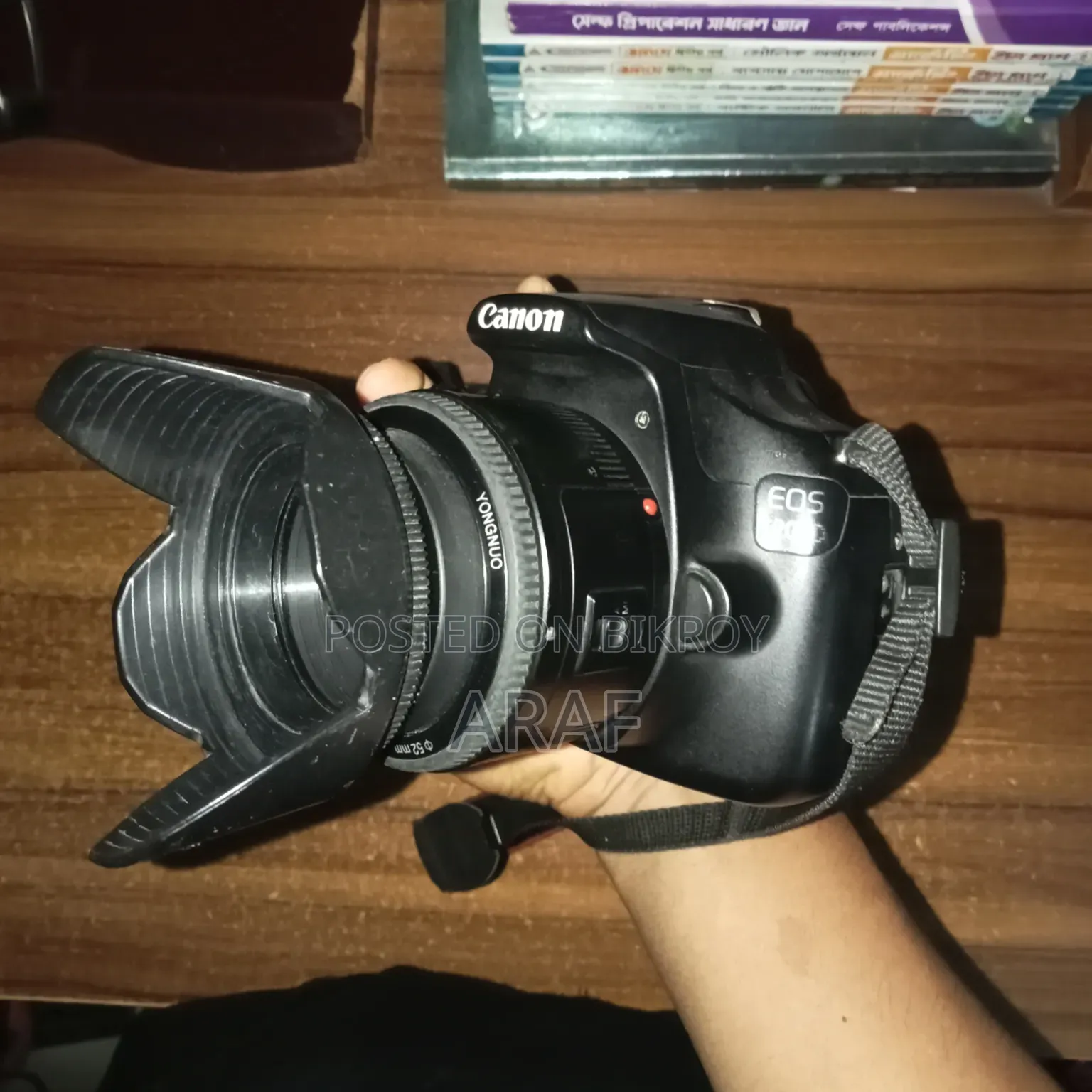 Canon 1200d With Prime Lens
