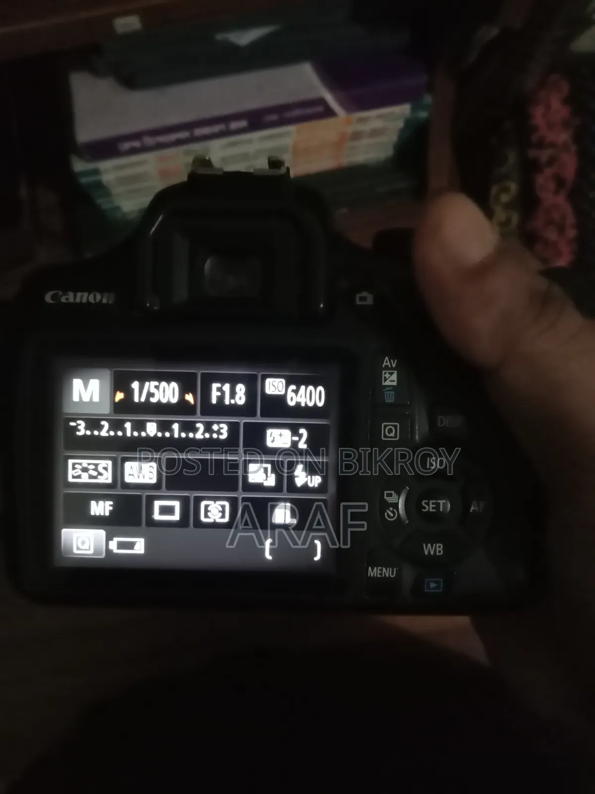 Canon 1200d With Prime Lens