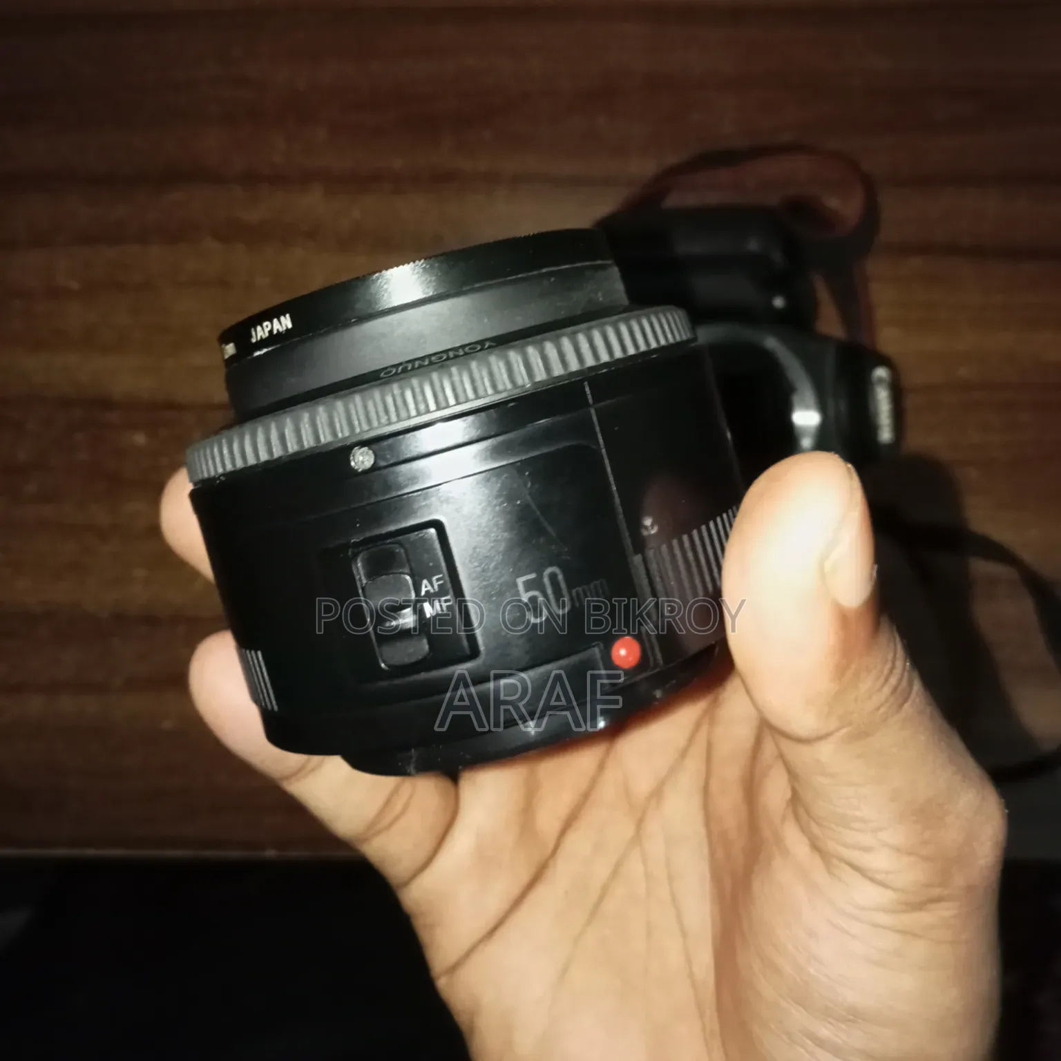 Canon 1200d With Prime Lens