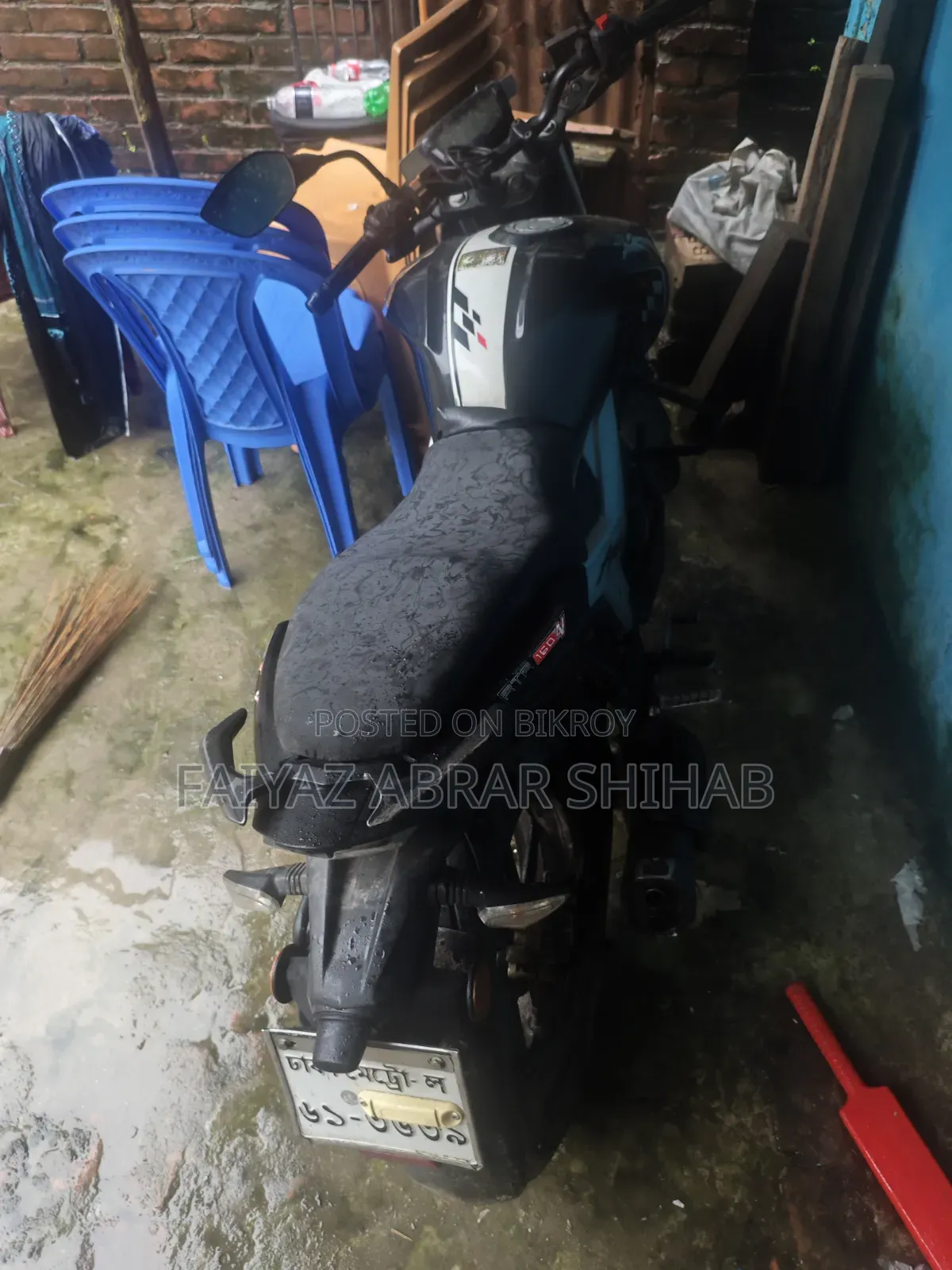 টিভিএস অ্যাপাচি ১৬০ ৪ভি ২০২২ ব্ল্যাক