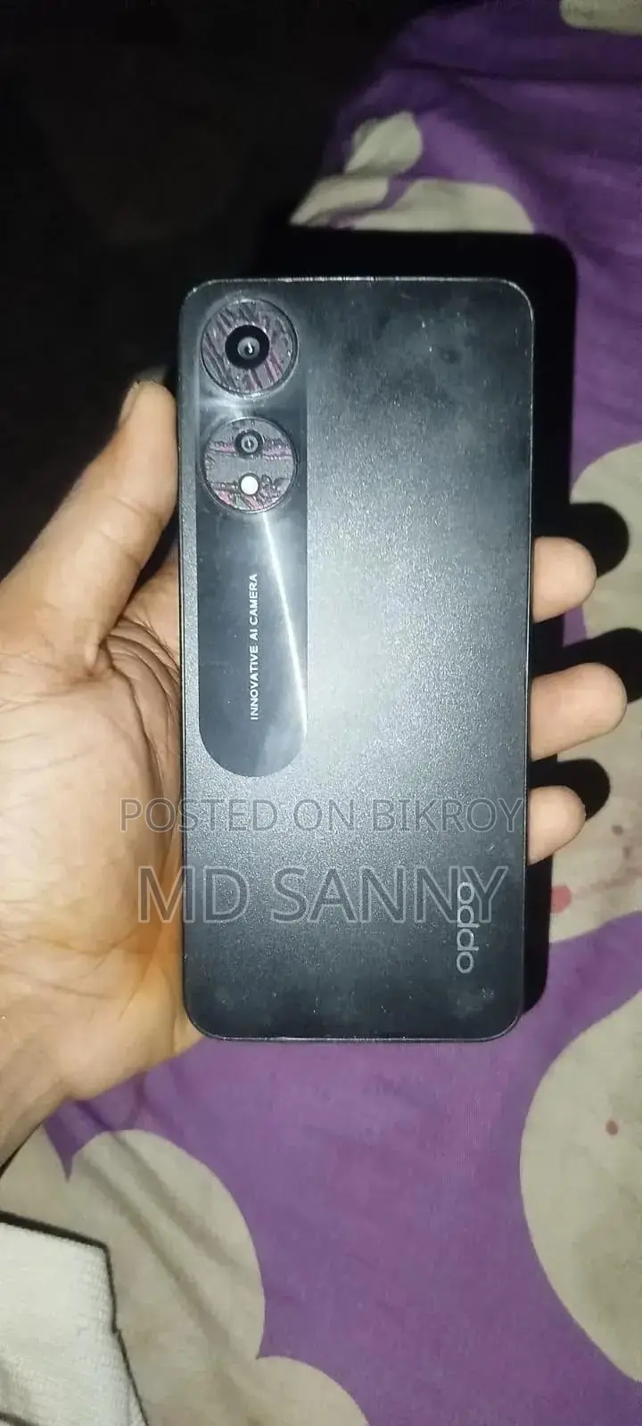 Oppo A78 5G ১২৮ জিবি কালো