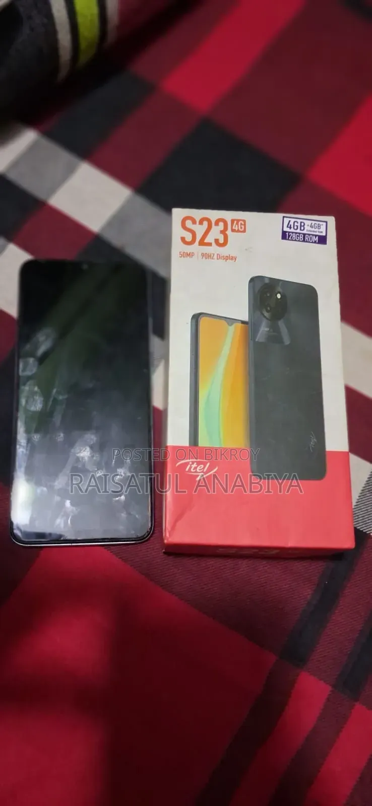 Itel S23 128 GB Black
