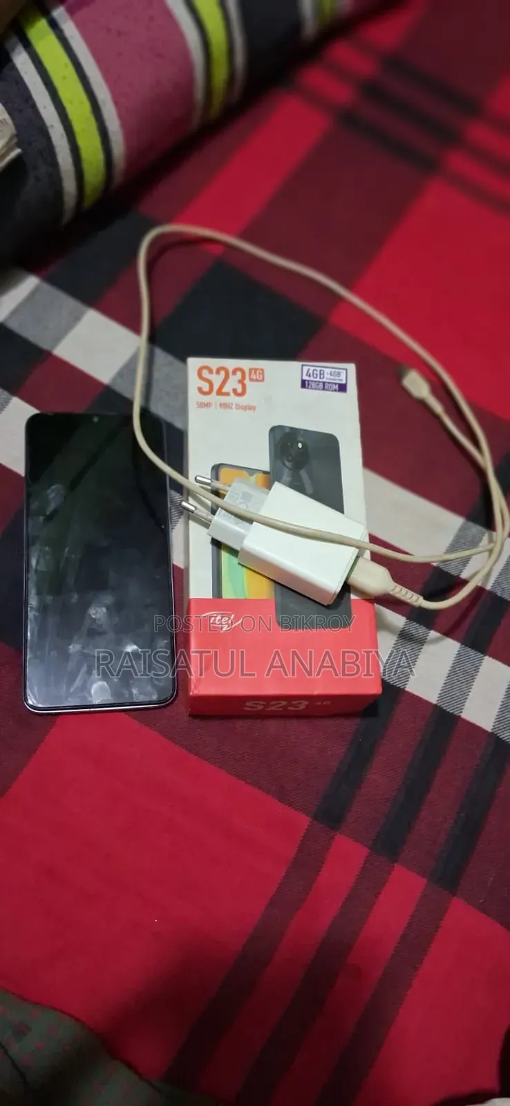 Itel S23 128 GB Black