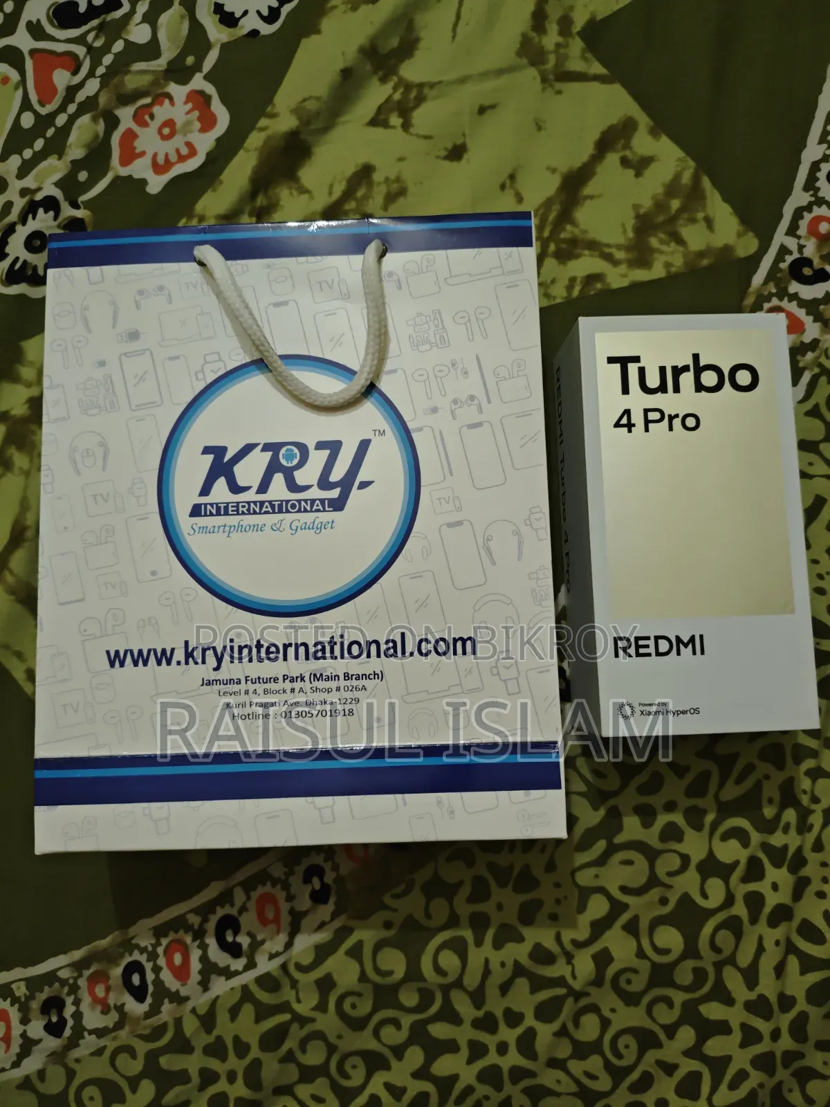 New Xiaomi Redmi Turbo 4 Pro 256 GB Green
