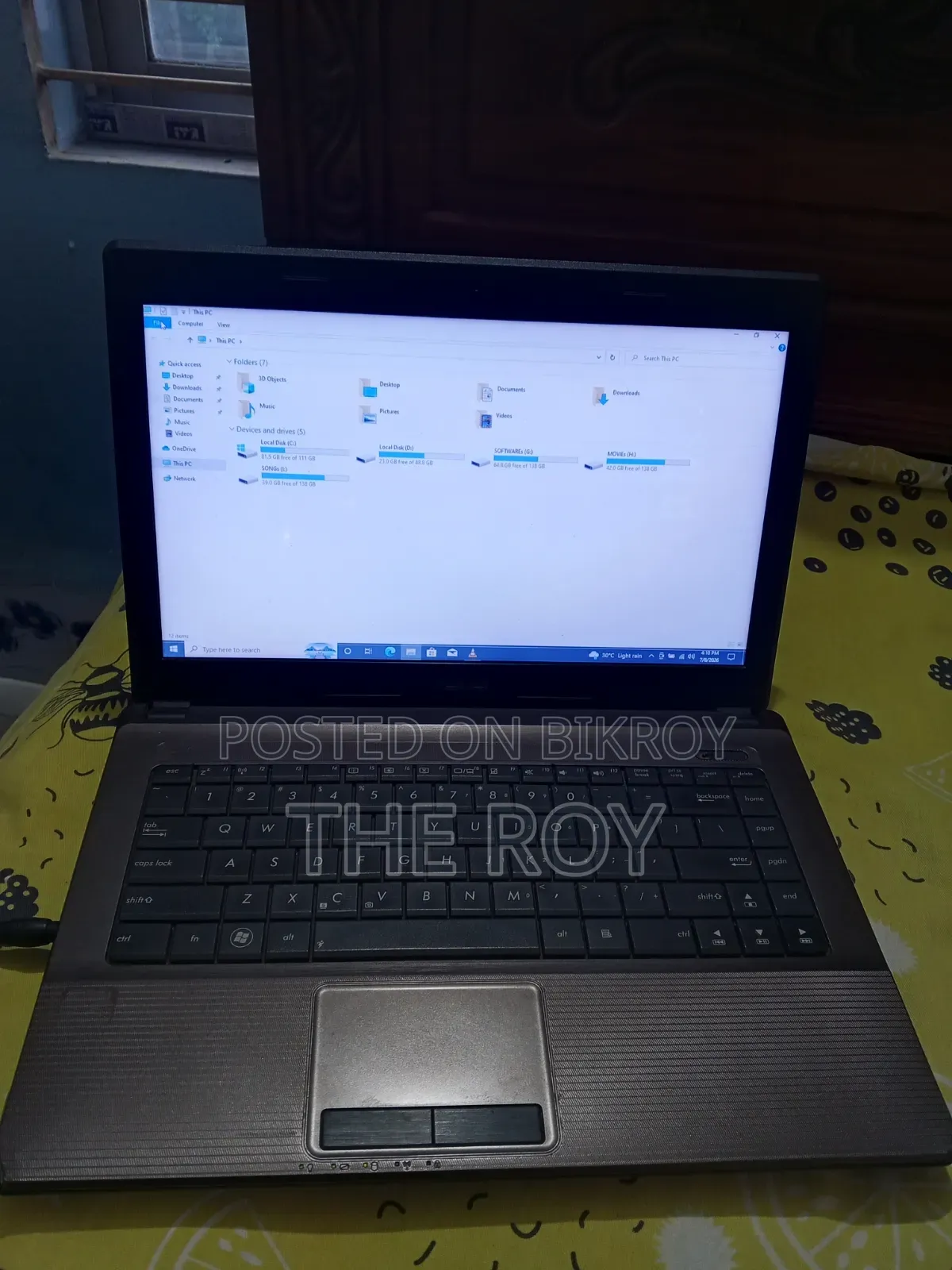 Laptop Asus A42F 2GB Intel Pentium HDD 512GB