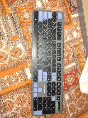 Antique Wireless Bluetooth Keyboard and Mouse Combo