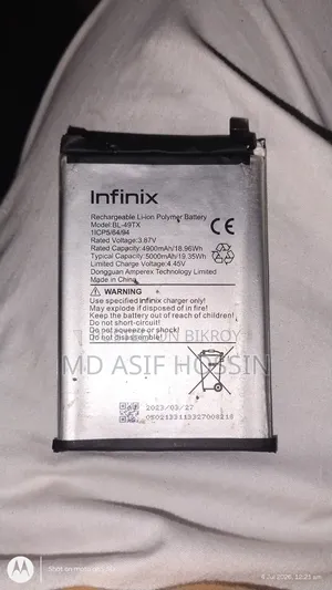 Need Bl-49tx Battery Connector IC for Infinix Note 30 5G