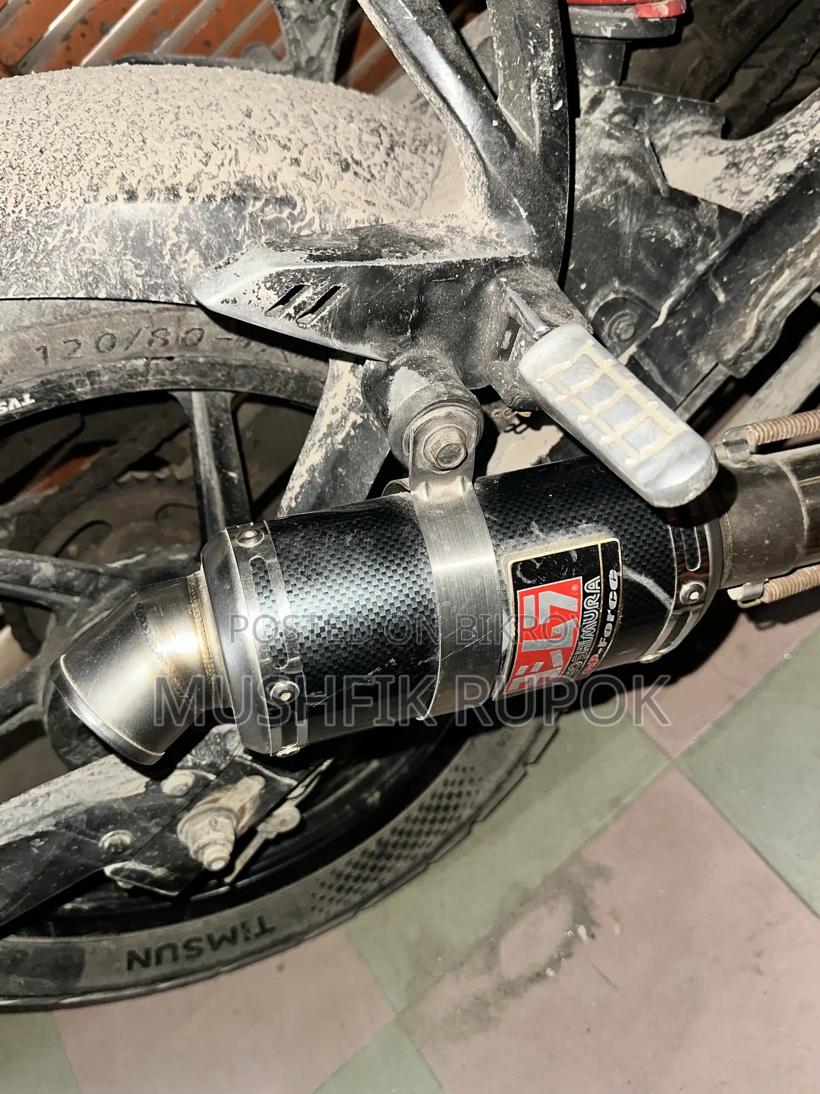 Yoshimura Gp Force Exhaust and 4v Benpipe