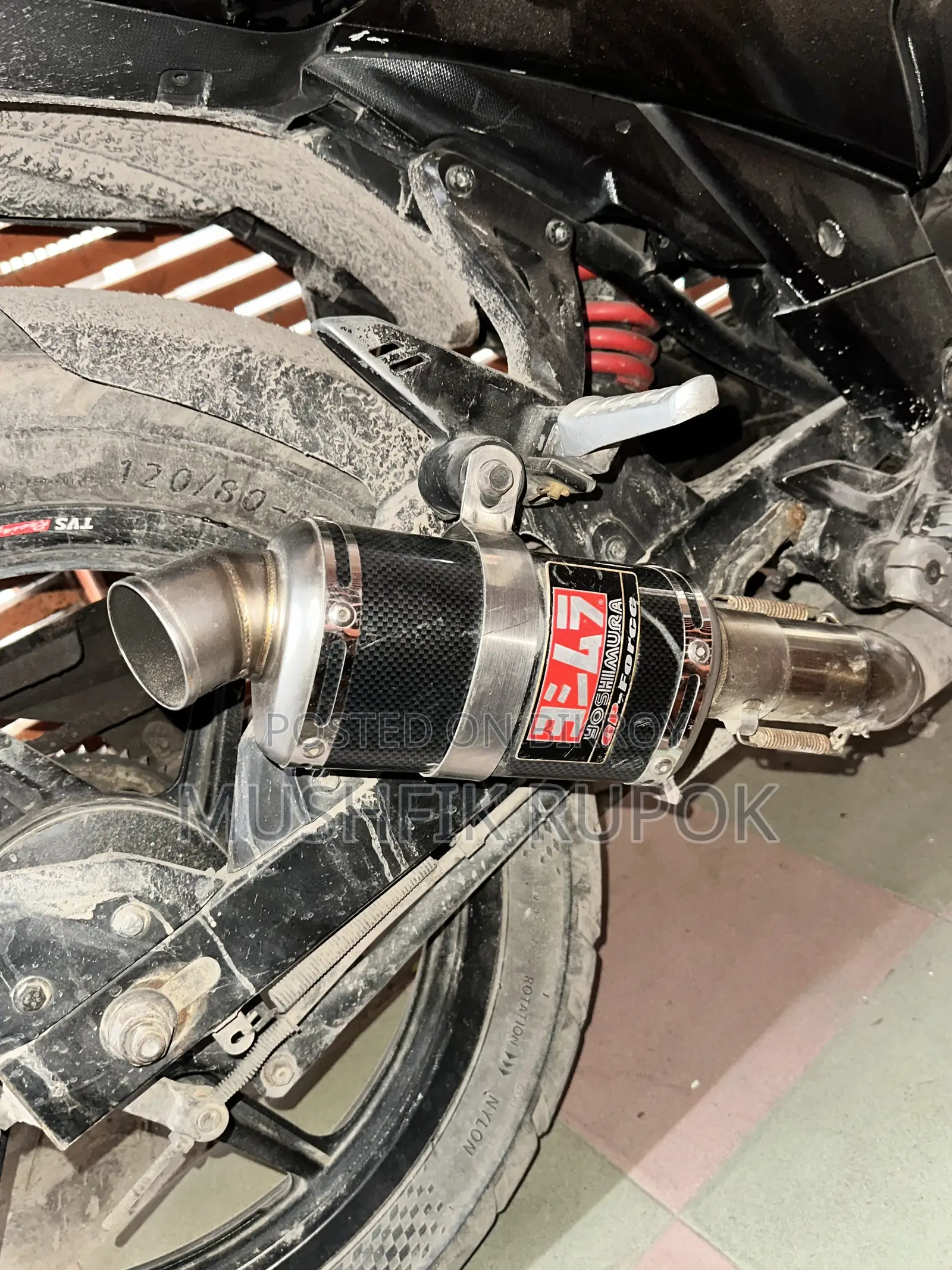 Yoshimura Gp Force Exhaust and 4v Benpipe